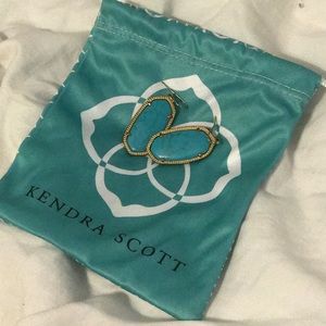 Classic turquoise Kendra Scott Earrings